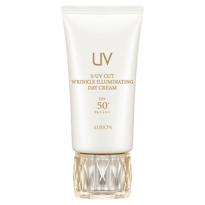 アルビオン S-UVカットリンクルイルミネーティングデイクリーム SPF50+ PA++++ 50g【紫外線防御＋シワ改善＋ブライトニング トリプルケア】