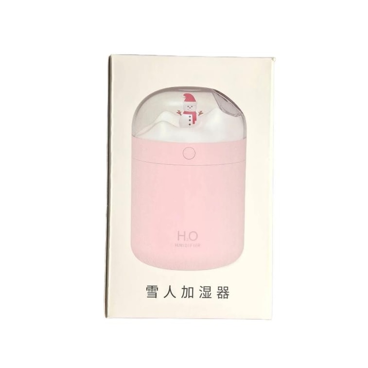 [귀여운 크리스마스 눈사람] 중국 LLD Leleduo 귀여운 반려동물 야간 조명 가습기 핑크 1개 8
