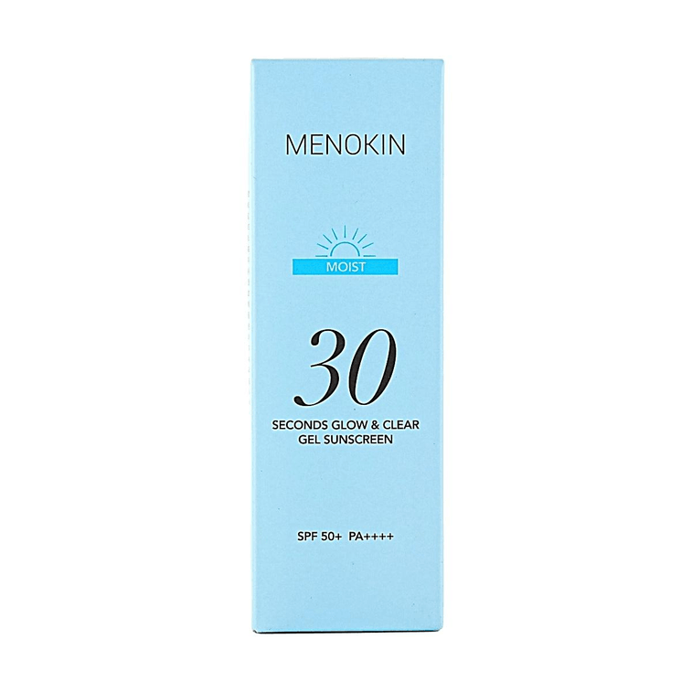 30 Seconds Glow & Clear Gel Sunscreen,SPF50+ PA++++, Moist, 1.69 fl. oz.  8