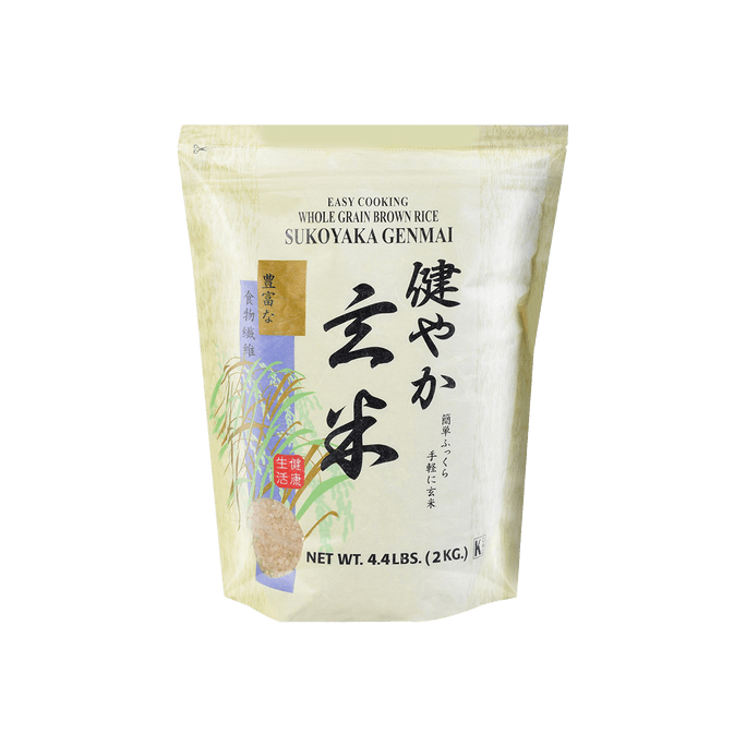 日本SUKOYAKA 玄米 2kg 糙米