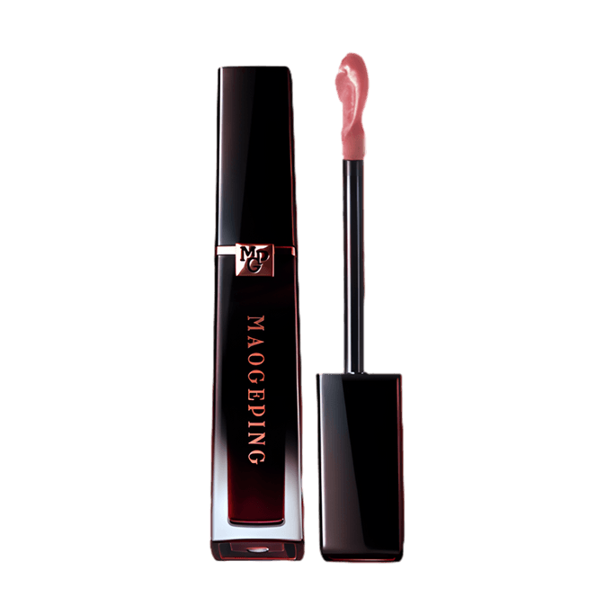 MGP Feathery Air Matte Lip Glaze, Soft-Matte Liquid Lipstick, 0.22 fl.oz. #806 Oxygen Powd - 8H Hydrating