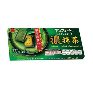 ALFORT Mini Chocolate Rich Matcha 12 Pieces/ 1 box
