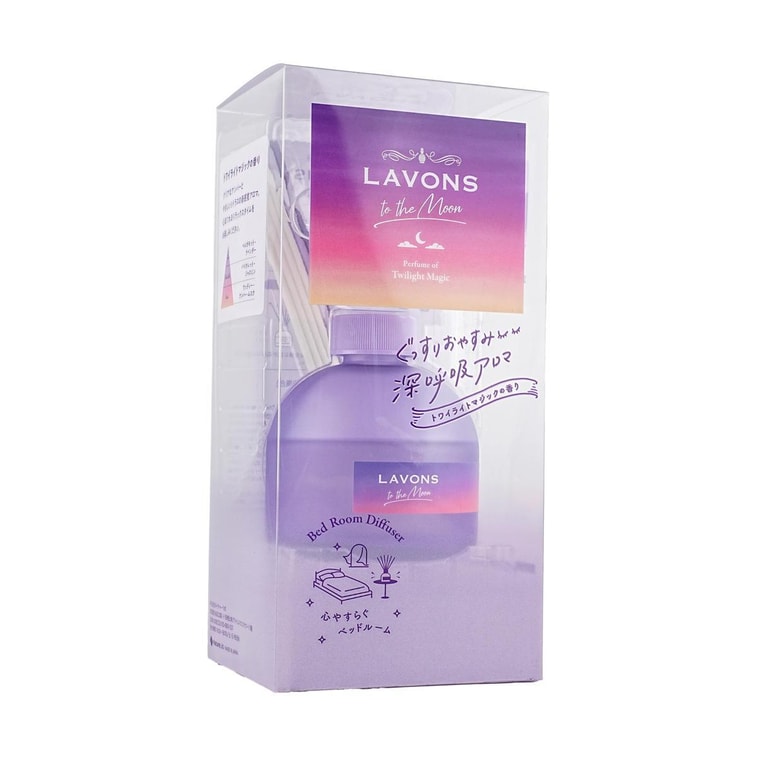 日本LAVONS to the Moon月夜系列無火香薰 暮色魔法【臥室深呼吸香氛】 5