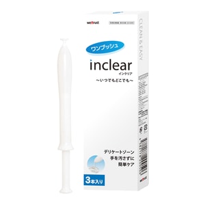 日本INCLEAR INNER感 女性私密護理凝膠 抑菌潔陰止癢去除異味 1.7g x 3支裝