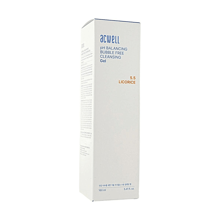 Acwell Ph Balancing Bubble Free Cleansing Gel 160ml, For Sensitive