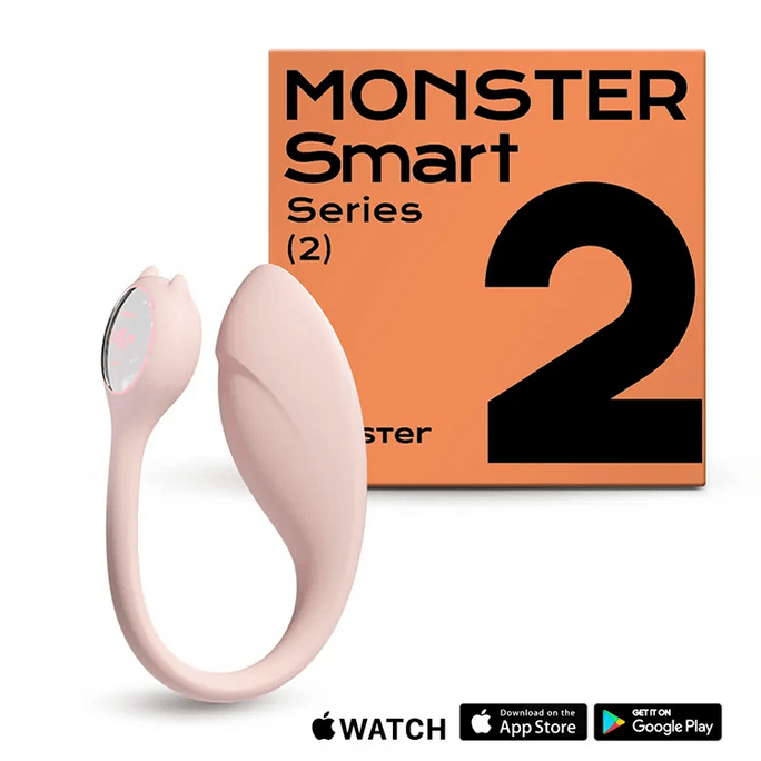 Little Monster Smart Little Smart Egg 앱이 진동하는 계란을 제어합니다 - 핑크