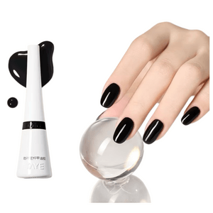 Newly Released Nail Polish Adhesive For Spring And Summer Popular Nail Salons, A039 Piano Black10g * 1 piece
