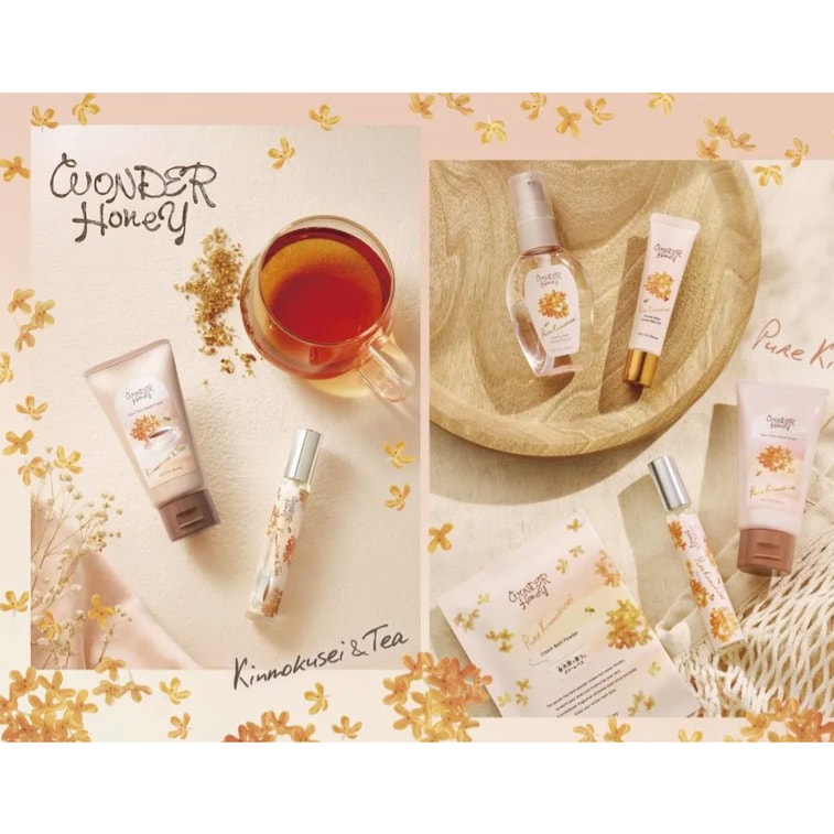 【日本直郵】日本 Vecua Honey 限定 金木樨 護手霜 滋潤保濕 留香久 桂花紅茶香味 50g 3