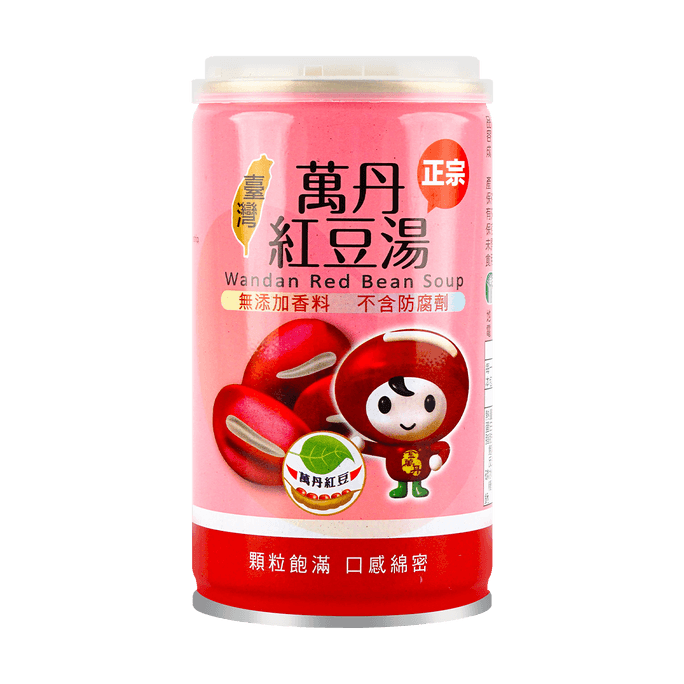 台湾万丹农会 红豆汤罐头 即食谷物养生早餐粥 320g
