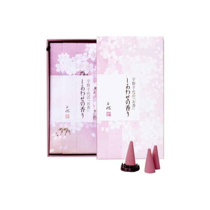 Nippon Kodo Chiyo Uno The Fragrance of Happiness Tube Shape with Incense Holder 20pcs 