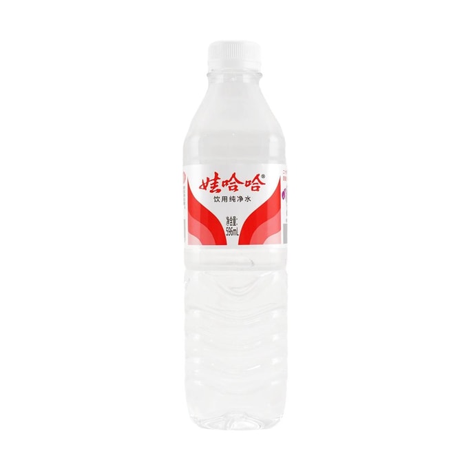 娃哈哈 纯净水 饮用水 596ml【实验室用水标准】