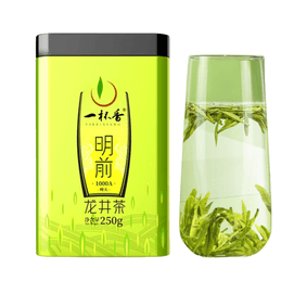 【中国直邮】 一杯香 2025新茶龙井香明前茶叶绿茶春茶 250g/罐