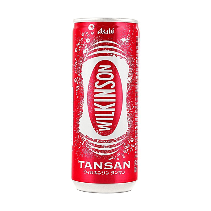 Wilkinson Tansan Strong Carbonated Sparkling Water, Unflavored Unsweetened Seltzer, 8.45 fl oz, Zero Calories 