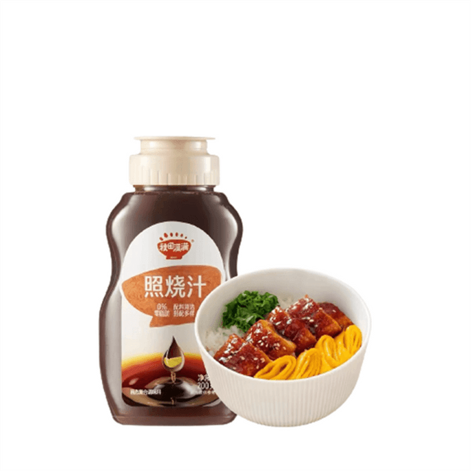 Teriyaki Sauce 0 Fat Japanese Low Fat Chicken Leg Sauce 200G/ Bottle (Bao Ma Explosion-Style Recommended)