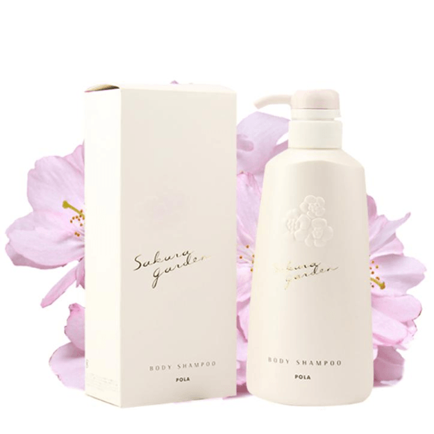 日本pola宝丽小野樱花保湿滋养香氛沐浴露500ml 亚米