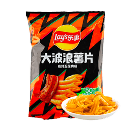 Potato Chips Carbon Roasted Pork Belly Flavor 70g