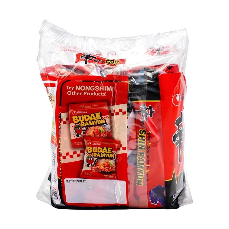 Kpop Demon Hunters Premium Shin Original Ramyun-Korean Version & US Version , 9 Bags, 38oz【Package varies】 3