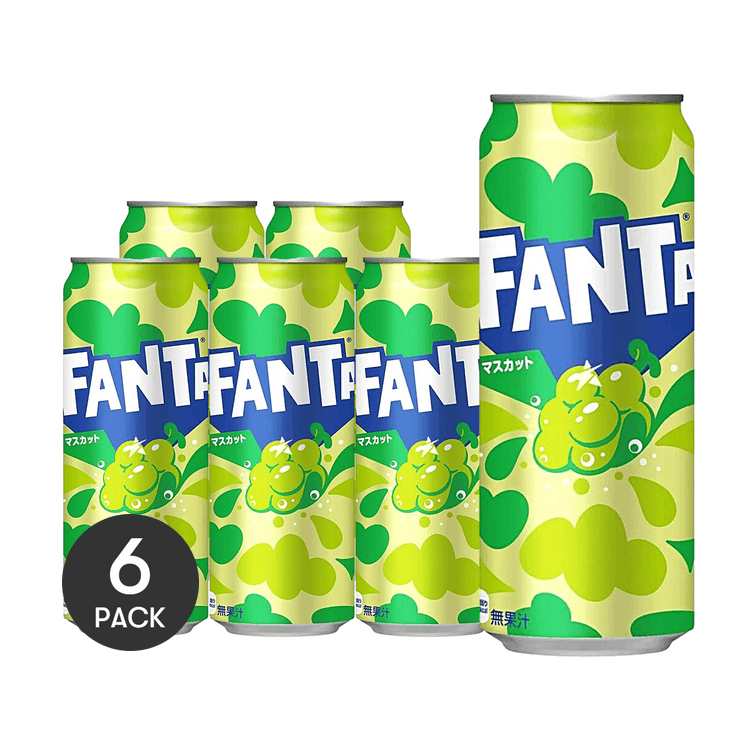FANTA JAPAN Muscat Flavored Soda 16.9 fl oz Refreshing Carbonated