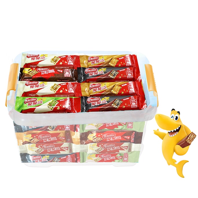 Wafer Sandwich Cookies Chocolate Flavor Multi-flavor Mix 12.5g*60 pieces