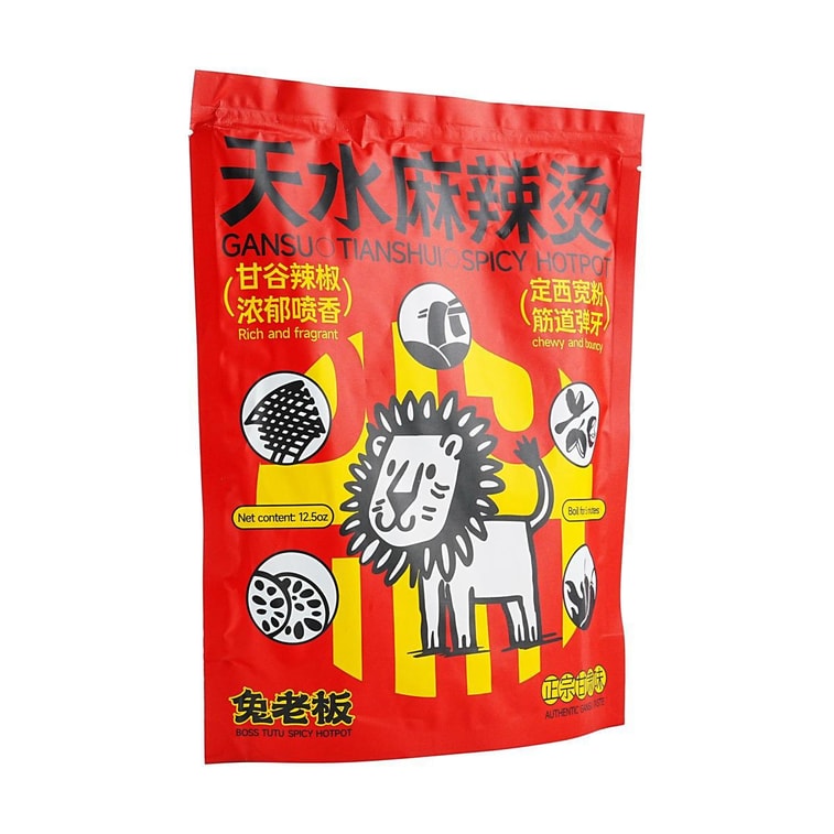 Tianshui 매운 전골 마라탕,12.5oz 4