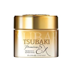 日本 SHISEIDO 资生堂 TSUBAKI丝蓓绮 高级强力修护发膜180g 