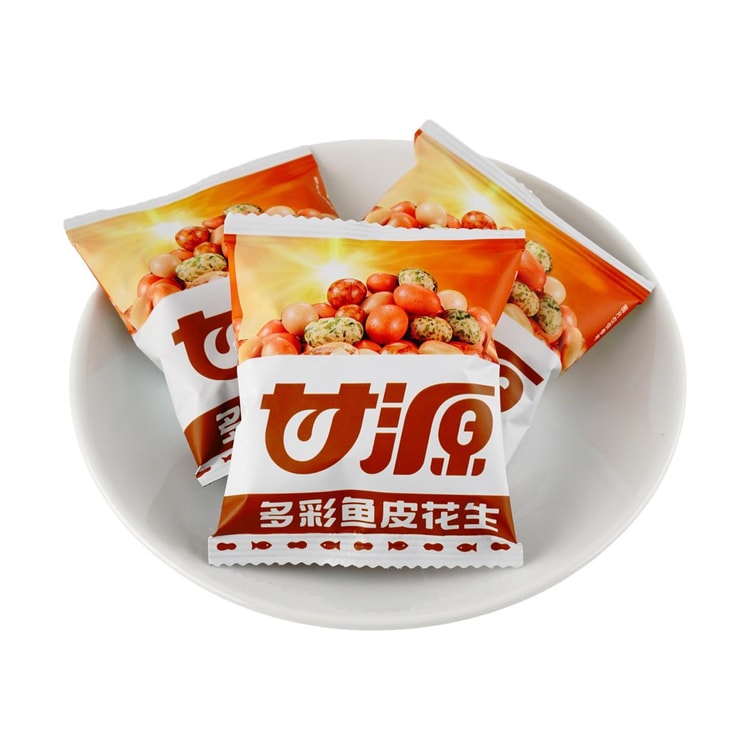 甘源多彩鱼皮花生208g - 亚米