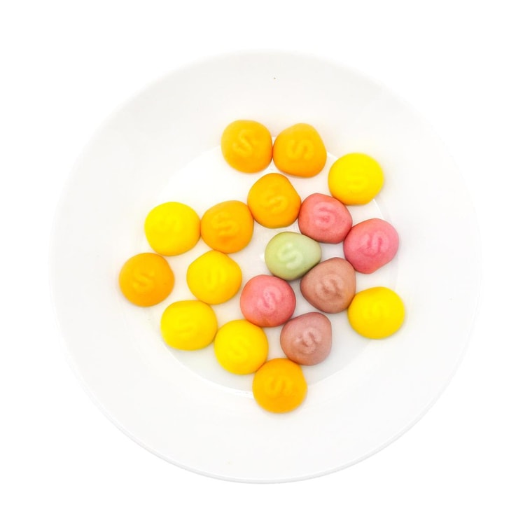 彩虹 棉彈空氣軟糖 橡皮糖 原果味 36g【添加柑橘纖維】 4