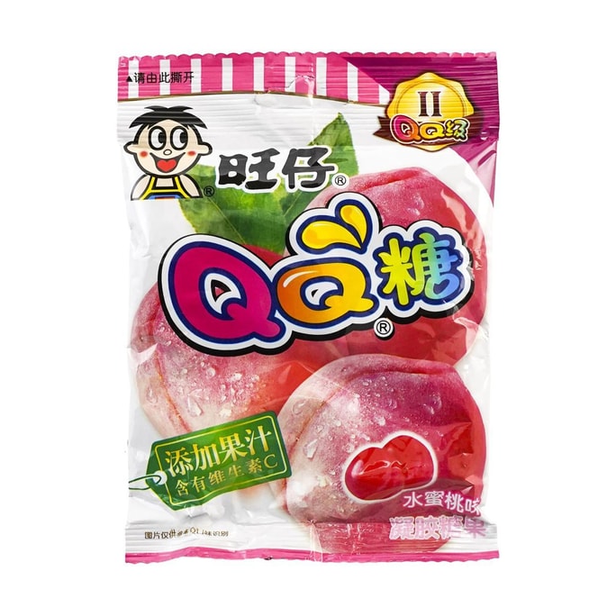 QQ Soft Candy Peach Flavor 70g