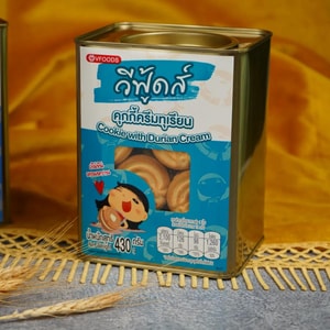 Cookie With Durian Cream, 15.16 oz【Thailand Trendy】