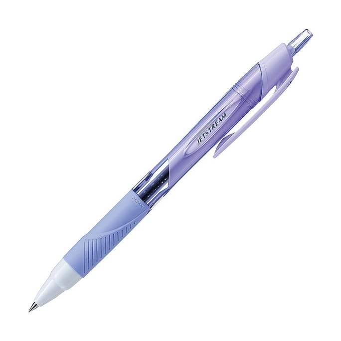 UNI MITSUBISHI PENCIL Press-type oil pen black core 0.38mm purple