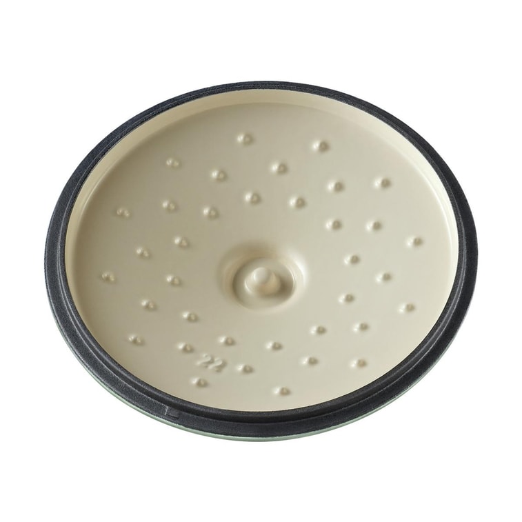 BUYDEEM北鼎 鑄鐵燜燉琺瑯鍋 多功能燉鍋 燉煮炒菜砂鍋 22cm 2.9L 小鵝黃 CP521 5