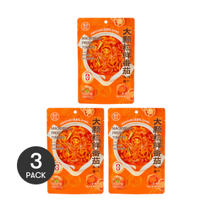 盒馬 大顆粒鮮番茄火鍋底料 200g *3【3份超值裝】【酸甜不辣番茄湯底】【亞米獨家】