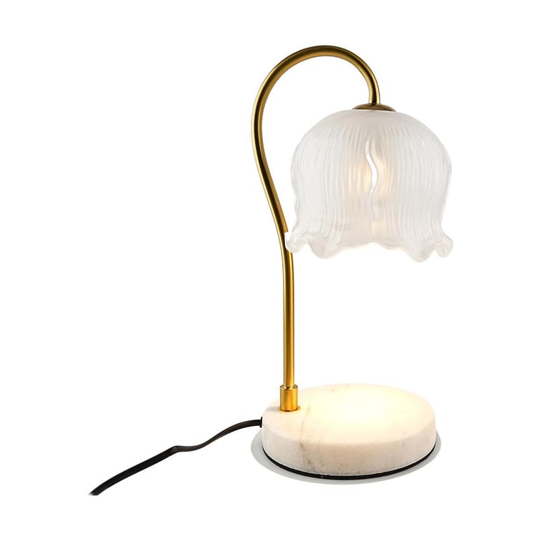 铃兰香薰融蜡灯 无火融烛灯 复古香氛摆件 带定时功能 礼物 110V 8