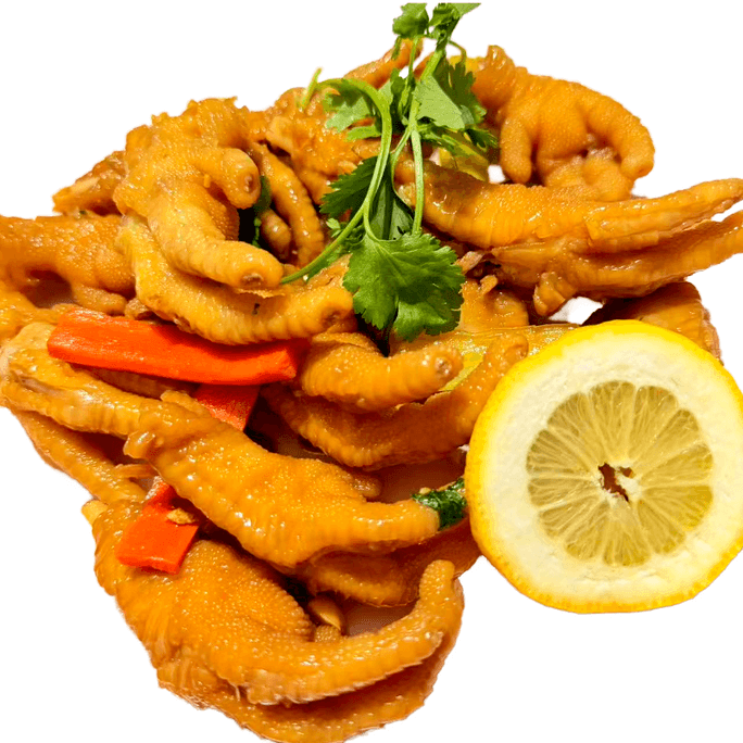  chicken feet(Bone-in)about 1lb Lemon flavor slightly sour sweet and spicy ready to eat