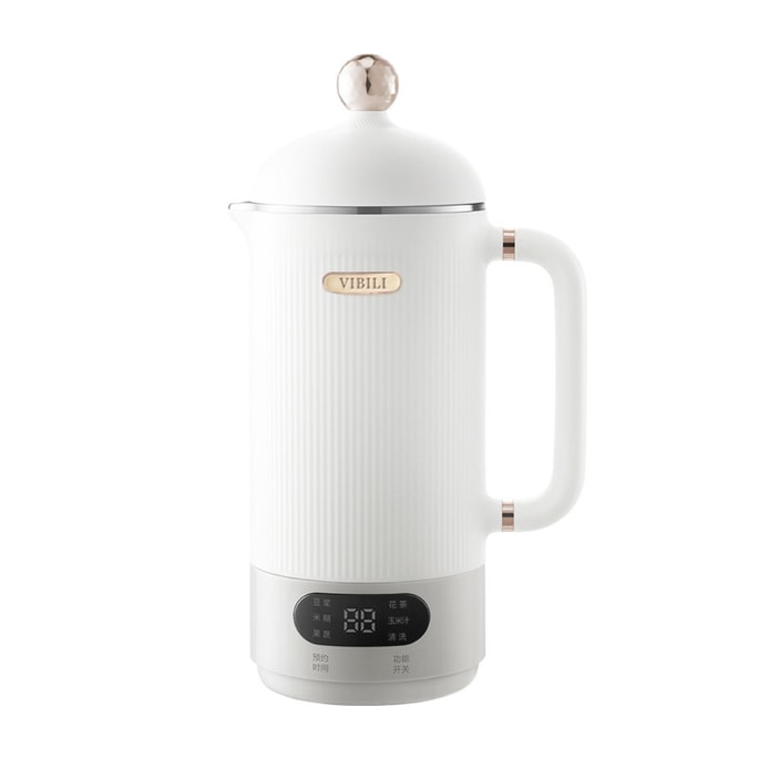 110V mini soymilk machine without soaking beans portable wall-breaker low noise white