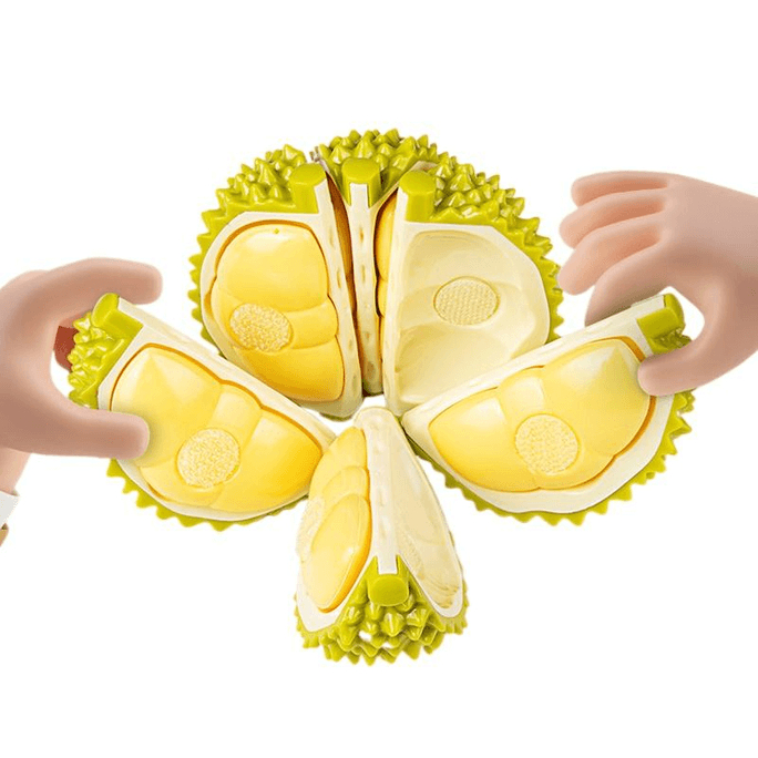 Children's Simulation Durian Can Be Peeled Kitchen Cut Joy Toy Fruit And Vegetables 1 Pack