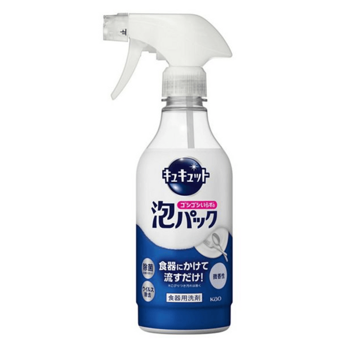 【日本直送】花王 キュキュット ワンタッチクリーン 泡洗浄除菌食器用洗剤 430ml