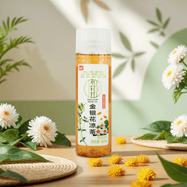 椰泰 小轻甘金银花凉茶 380ml【消暑降燥】