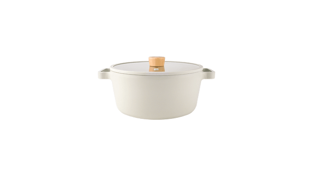 Open Box) NEOFLAM FIKA 4.0 QT (24cm) Stockpot with New lid.