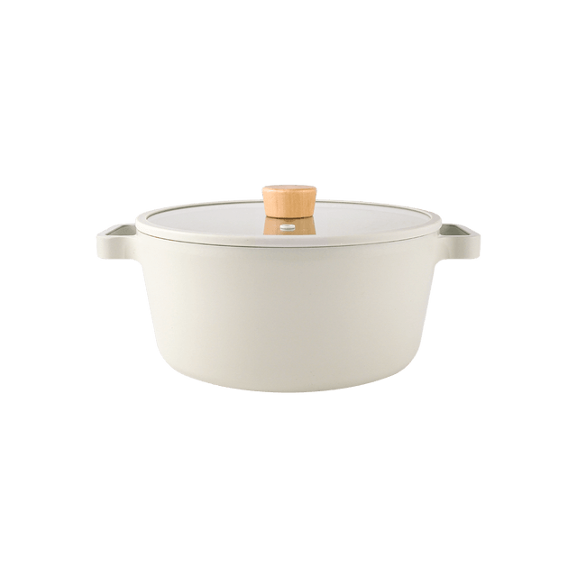 Neoflam FIKA 4QT Stockpot, with Glass Lid - 네오플램 피카 4QT 냄비