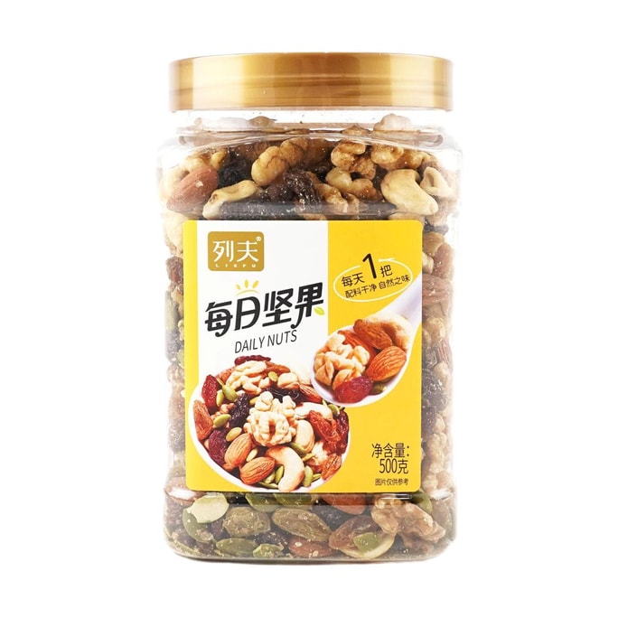 列夫 每日堅果 綜合堅果水果乾 500g