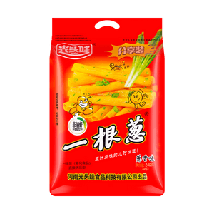 【童年回忆杀】光头娃 一根葱 葱香薯条膨化零食 分享装 240g