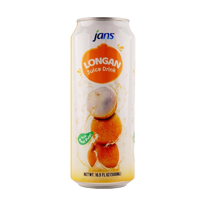 印尼JANS 龙眼汁饮料 30%纯果汁含量 500ml