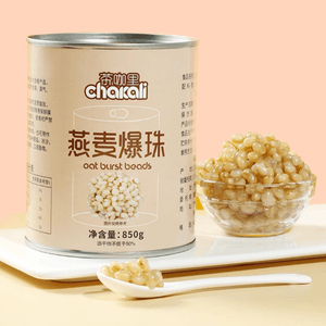 Oatmeal Popping, Milk Tea Toppings, 30 oz