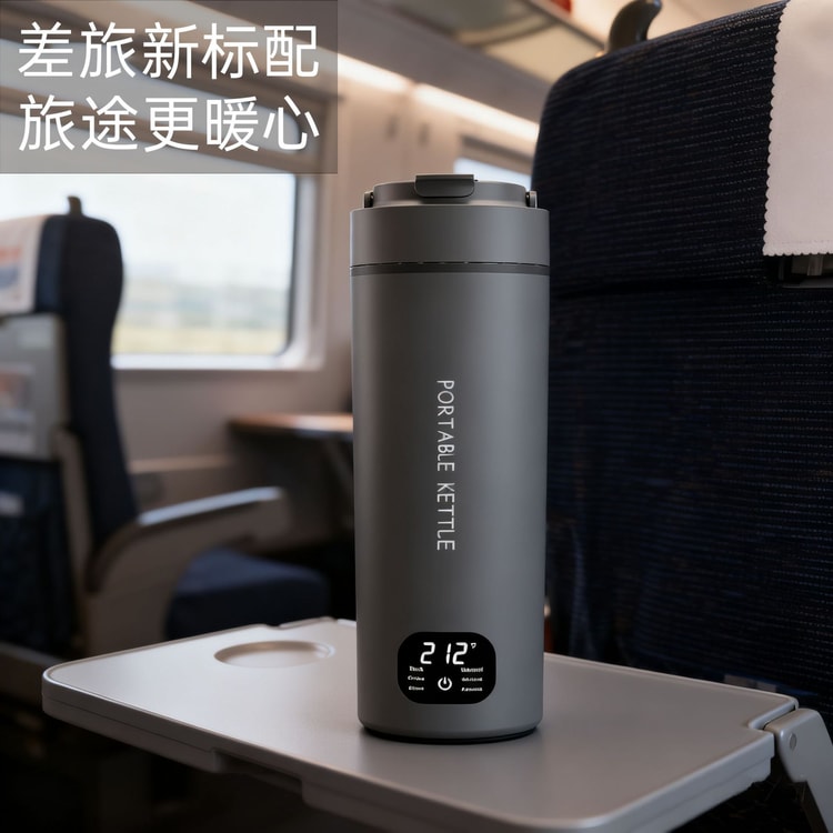Lihaojia [午年アップグレード版] ミニ電気ケトル ポータブル電気