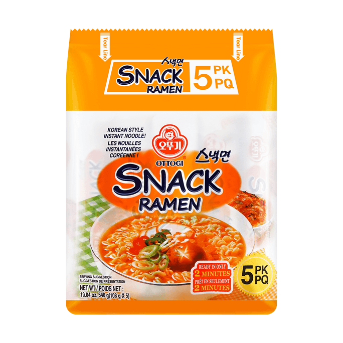 Snack Ramen 5 Packs