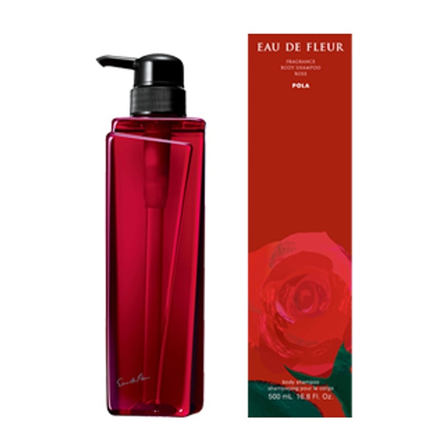 Pola Eau De Fleur Fragrance Body Shampoo Rose 500ml