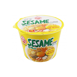 Sesame Flavor Ramen - Korean Style Instant Noodles, 3.88 oz