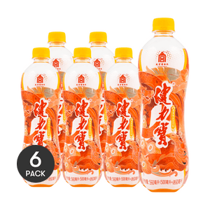 健力宝 运动饮料 橙蜜味 560ml *6【6份超值装】