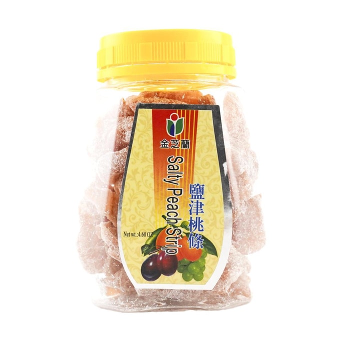 Salted Peach Strips 4.59 oz